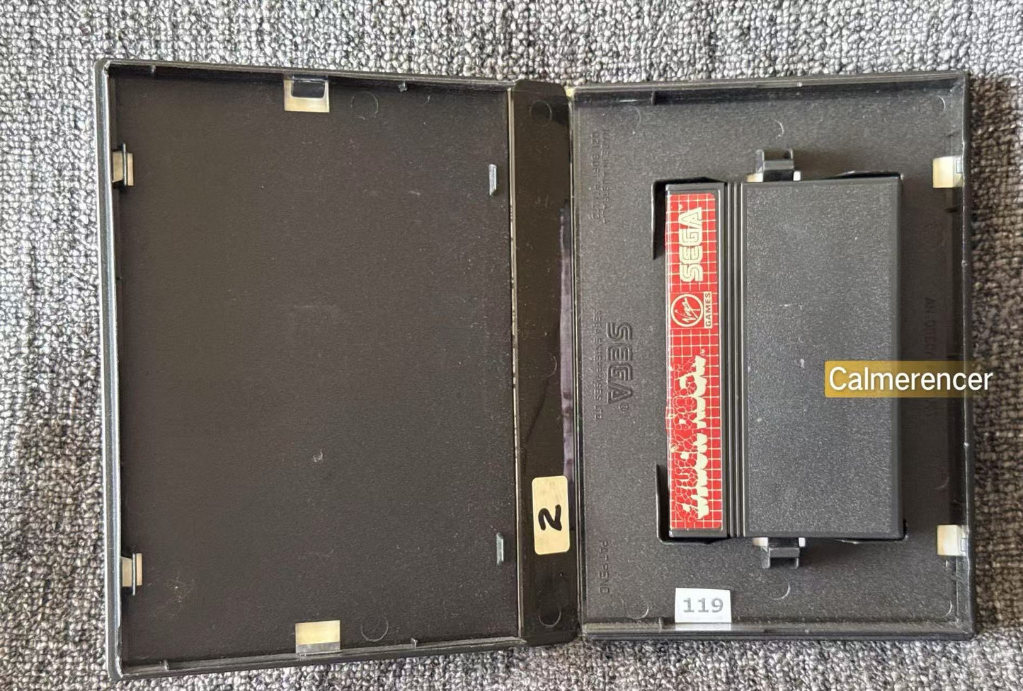Chuck Rock Game - No manual - Sega Master System