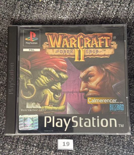 Warcraft 2 The Dark Saga - Excellent Condition - Sony Playstation One (PS1) Game