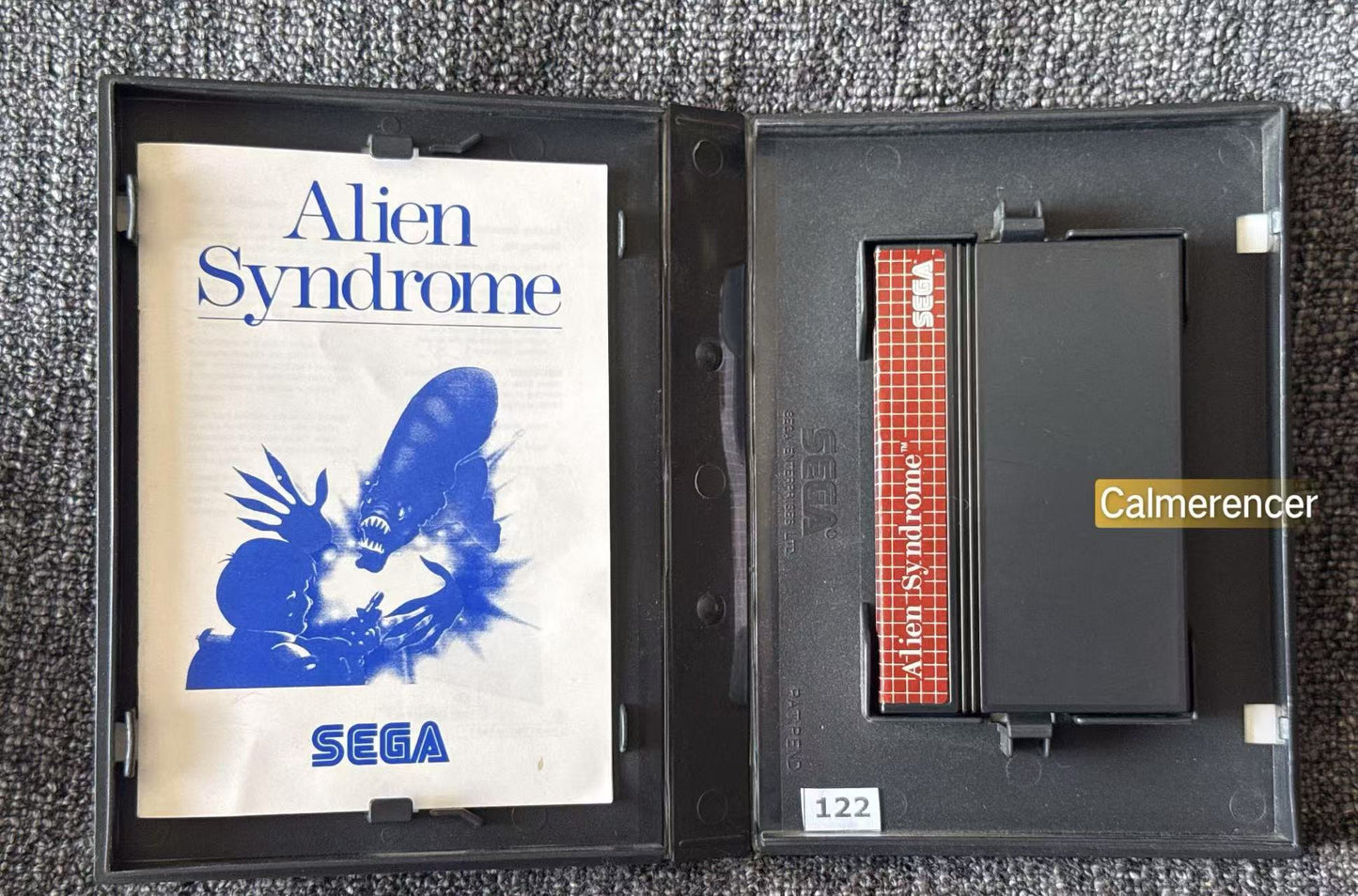 Alien Syndome Game - Sega Master System