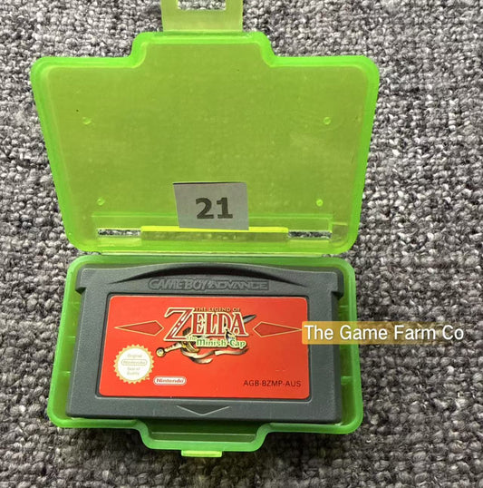 The Legend Of Zelda The Minish Cap Game -Nintendo Gameboy Advance Cart GBA - Pal Version