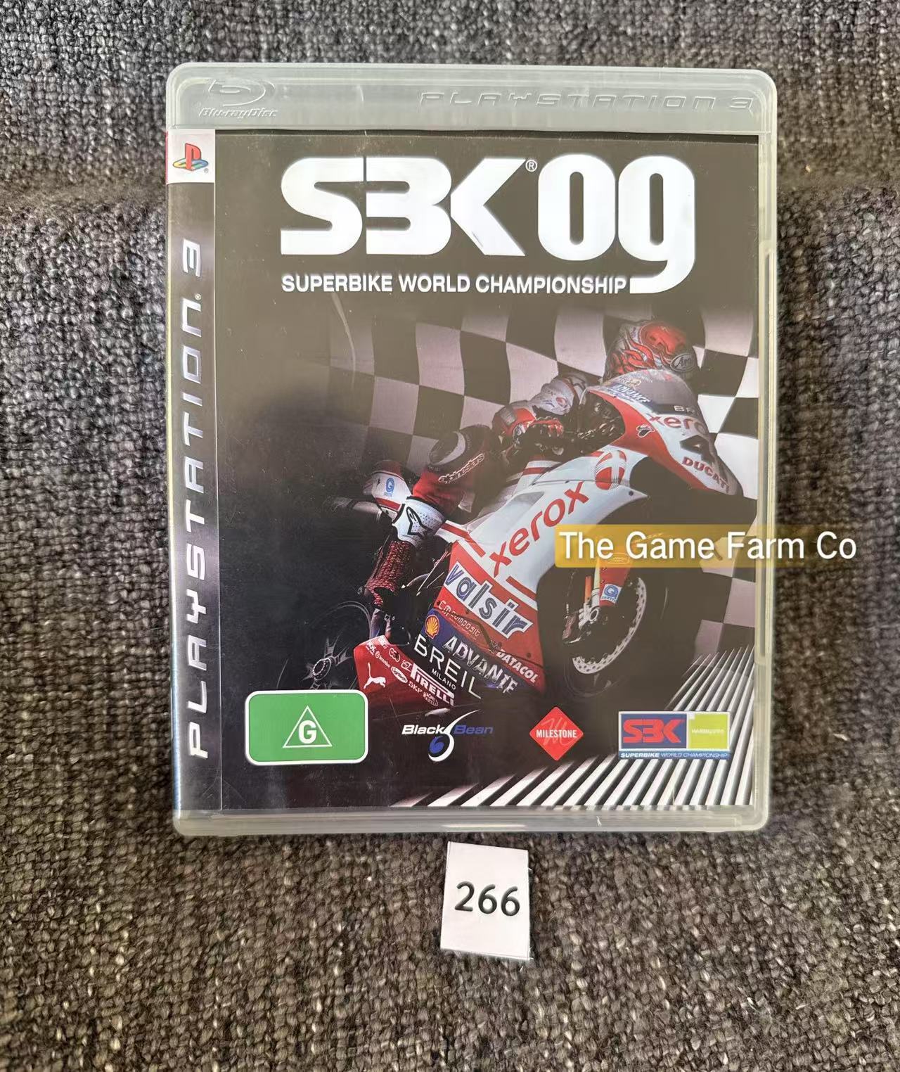 SBK X Superbike World Championship Game - PS3 - Sony Playstation 3