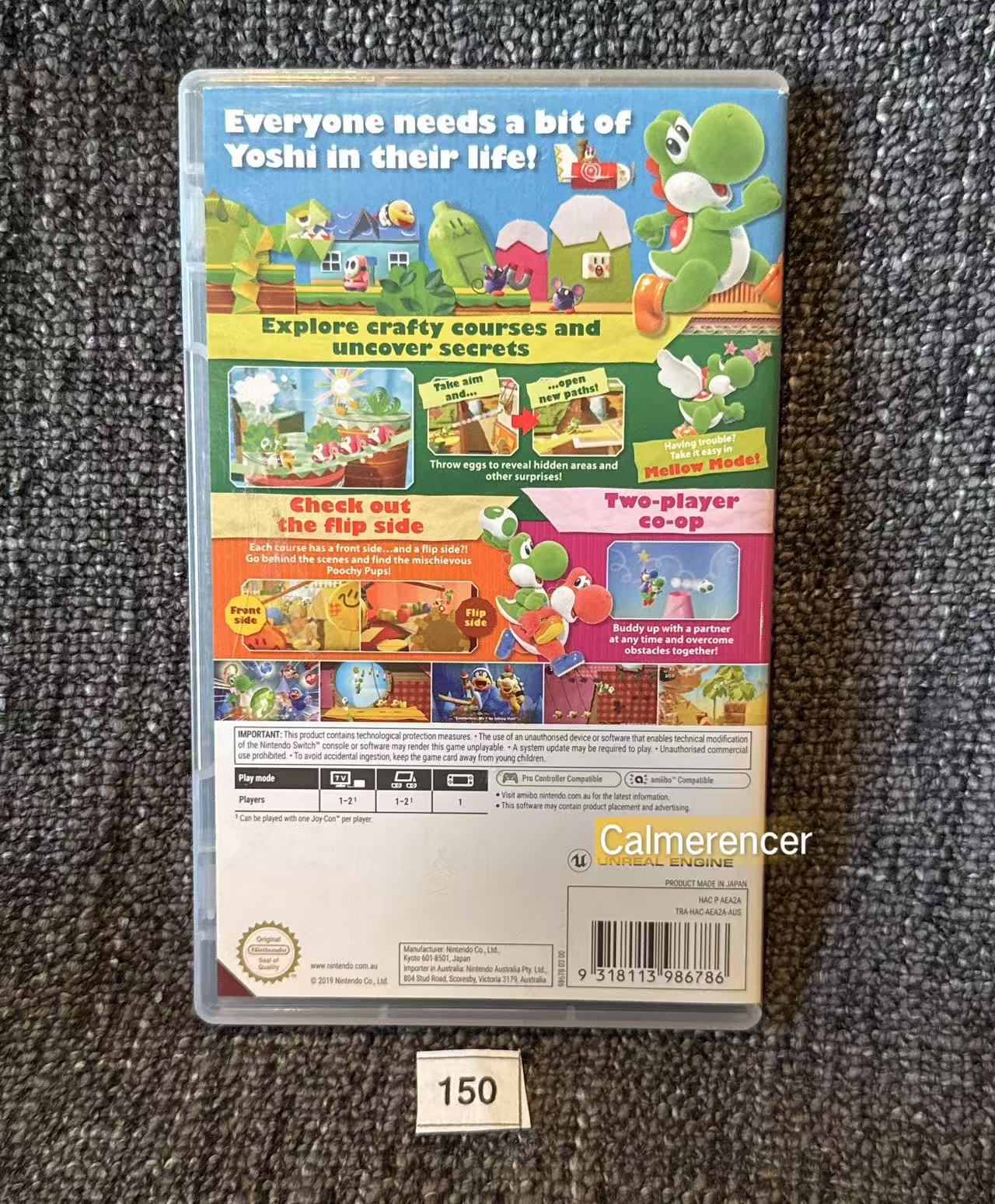 Yoshi's Crafted World Switch Game - Nintendo Switch