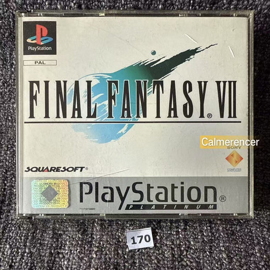 Final Fantasy VII  With FF VIII demo - Sony Playstation One (PS1) Game