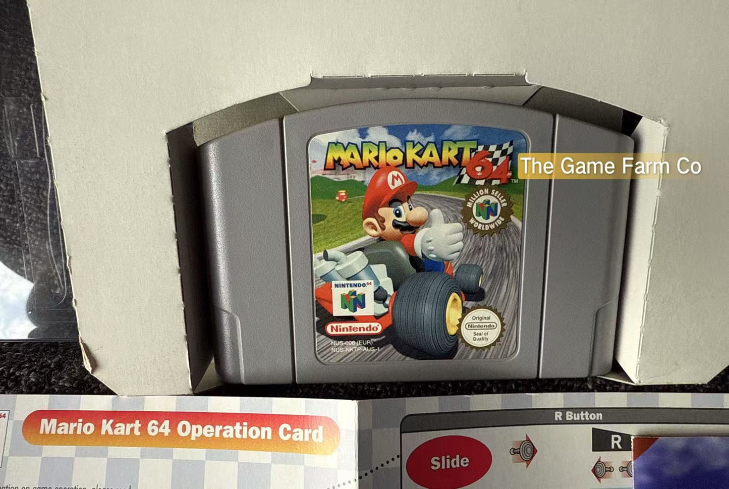Mario Kart Game Boxed - Nintendo 64 / N64 - Pal Version