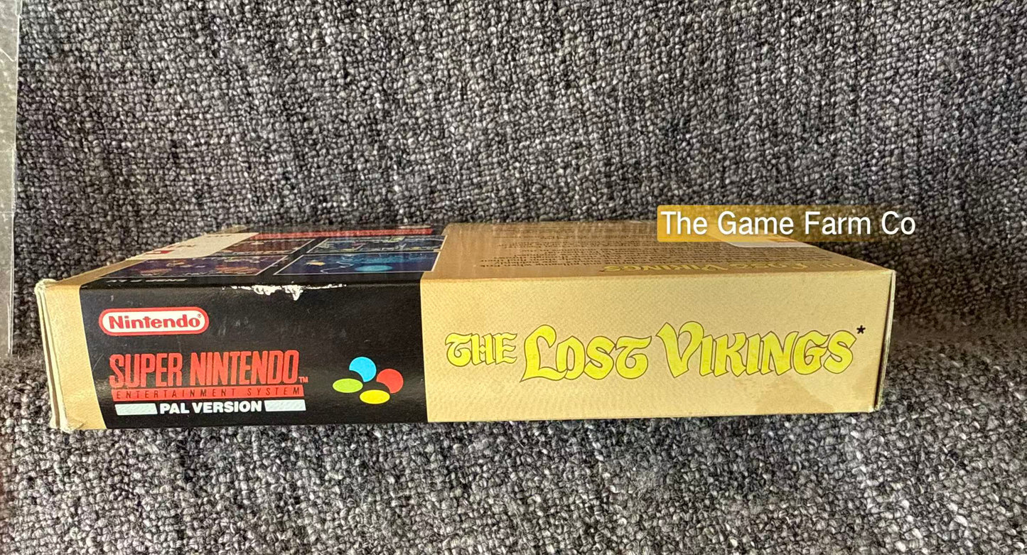 The Lost Vikings Boxed - Super Nintendo (Snes) Game