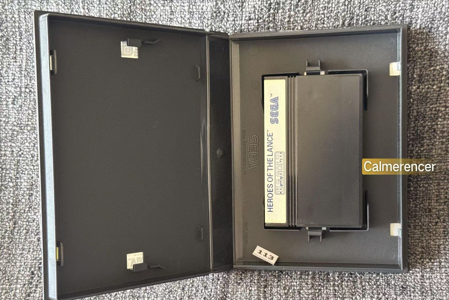 Heroes Of The Lance Advanced Dungeons & Dragons - Excellent condition - No manual Game - Sega Master System