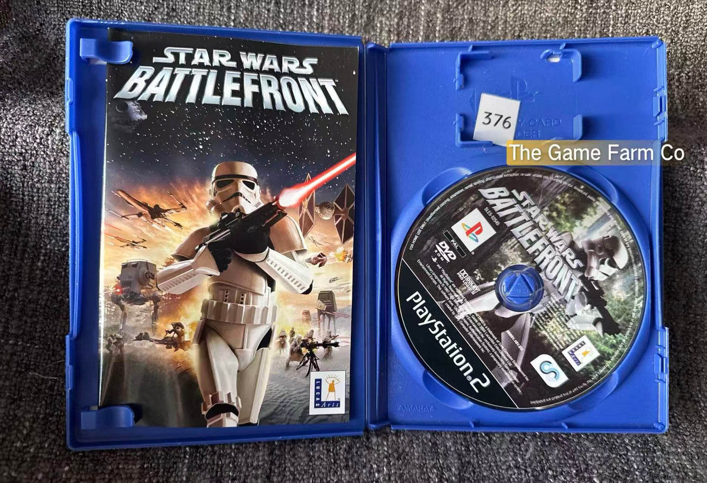 Star Wars Battlefront Game- Sony PlayStation 2 (PS2)