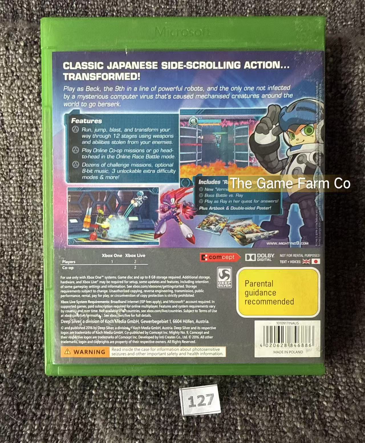 Mighty No. 9 Game - Microsoft Xbox One