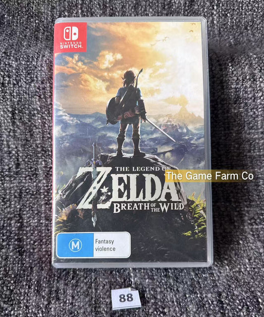 The Legend Of Zelda Breath Of The Wild  Game  - Nintendo Switch