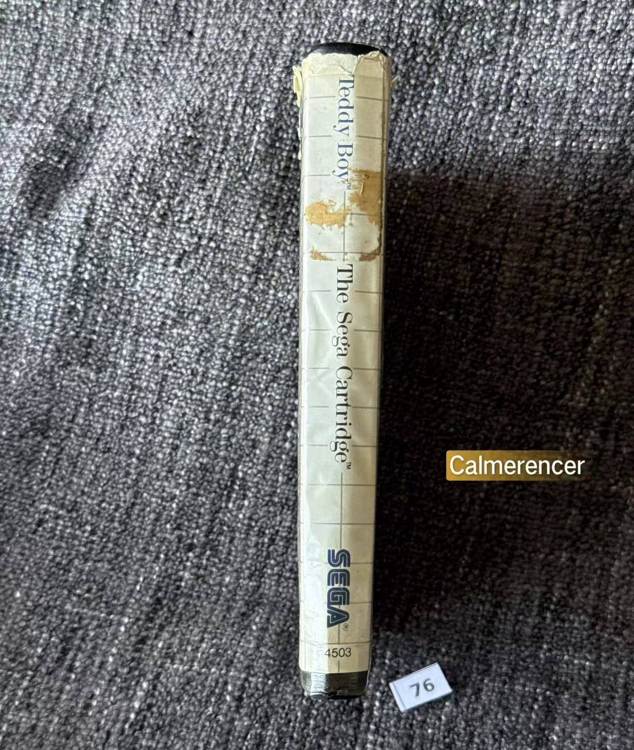 Teddy Boy Game - Sega Master System