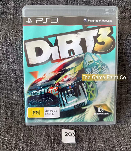 Dirt 3 Game - PS3 - Sony Playstation 3
