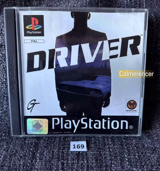 Driver  - Sony Playstation One (PS1) Game