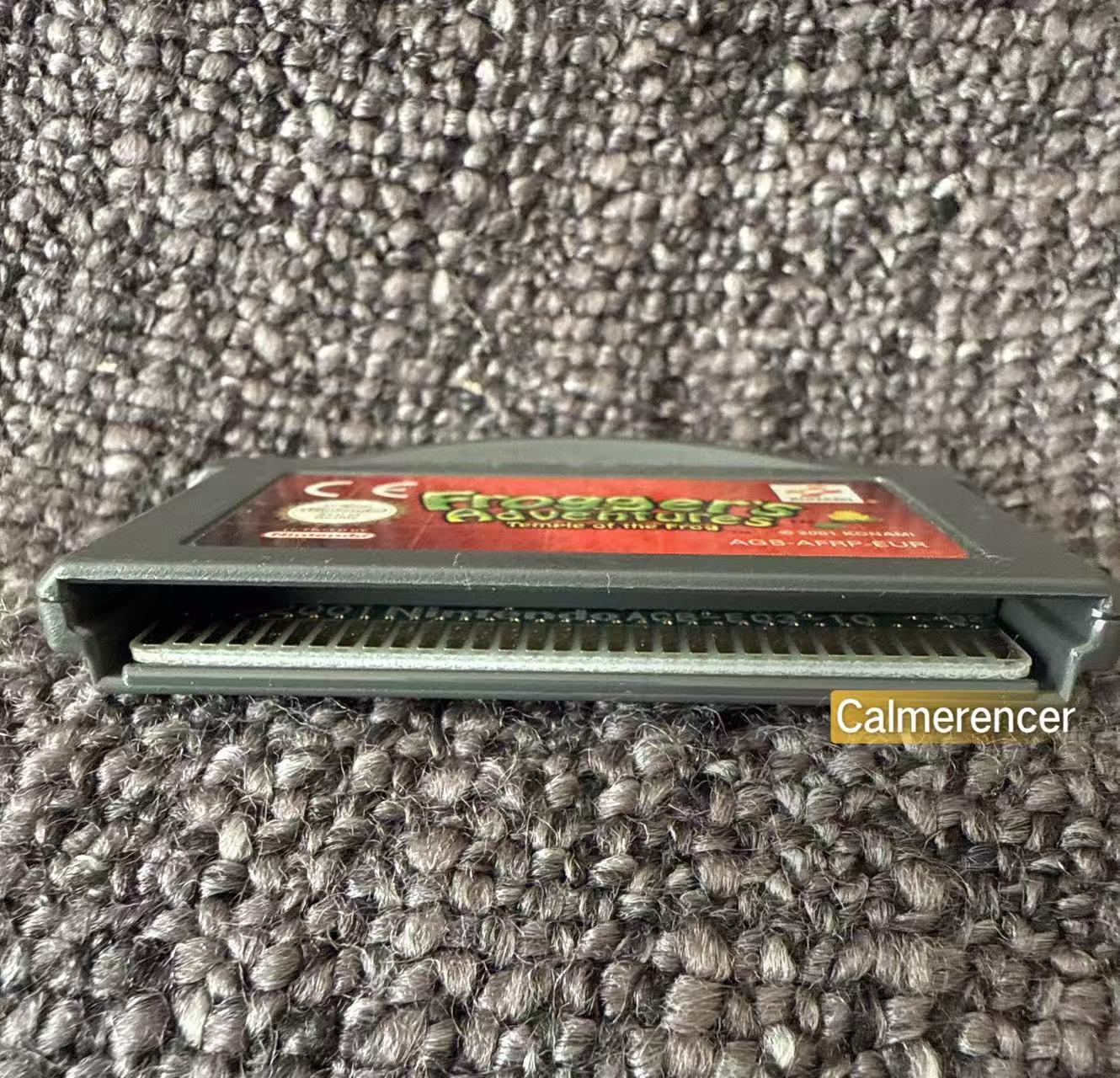 Froggers Adventures Temple Of The Frog Boxed Game -Nintendo Gameboy Advance GBA - Pal Version