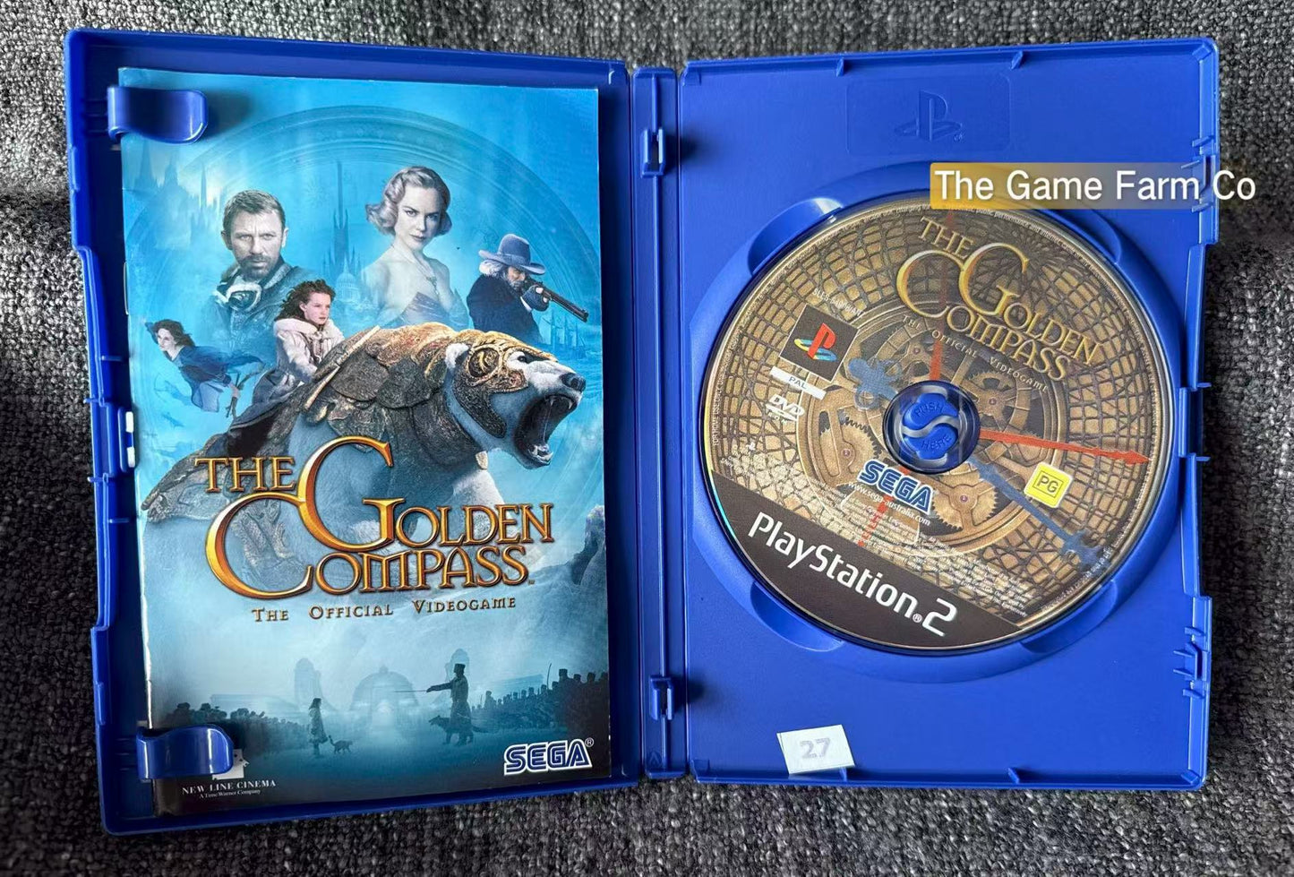 The Golden Compass Game- Sony PlayStation 2 (PS2)