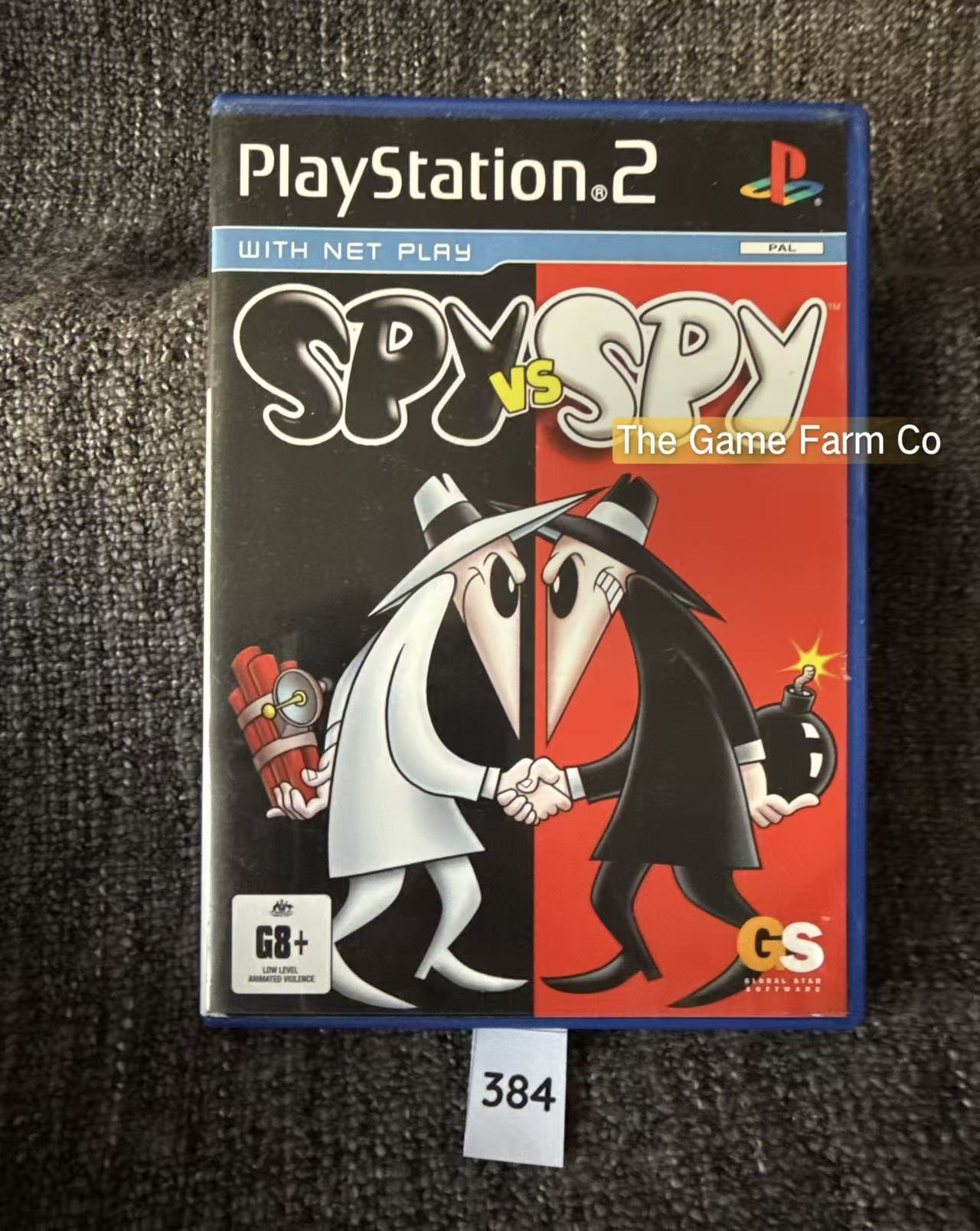 Spy Vs Spy Game- Sony PlayStation 2 (PS2)