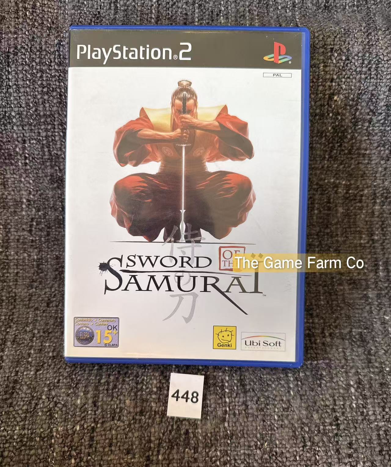 Sword of the Samurai PS2 Physical Game PAL Tested Used Missing Manual