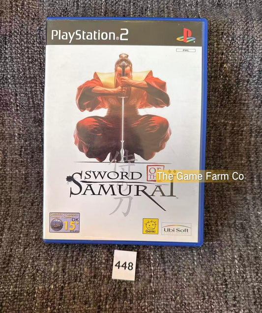 Sword of the Samurai PS2 Physical Game PAL Tested Used Missing Manual