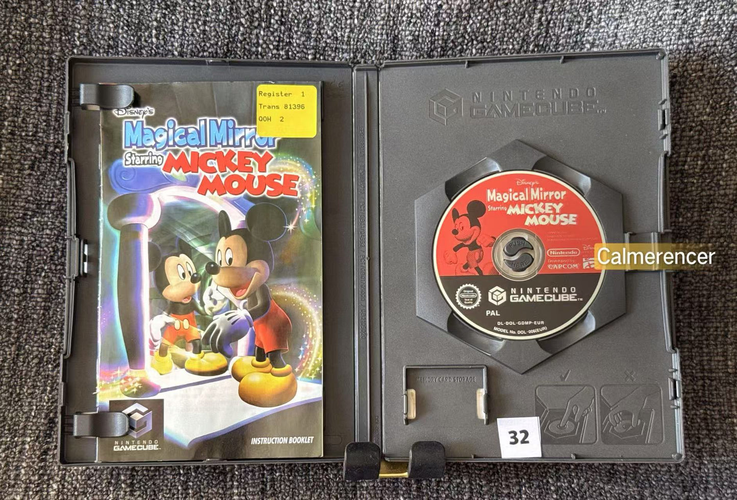 Magical Mirror Starring Micky Mouse Game - Nintendo Gamecube - Pal Version