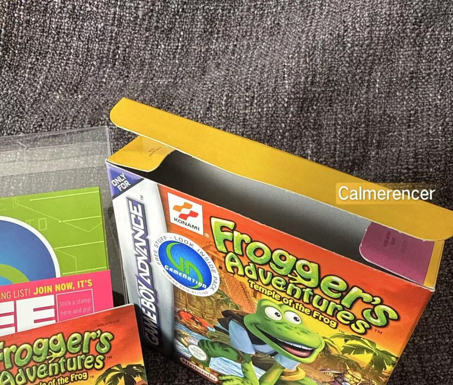 Froggers Adventures Temple Of The Frog Boxed Game -Nintendo Gameboy Advance GBA - Pal Version