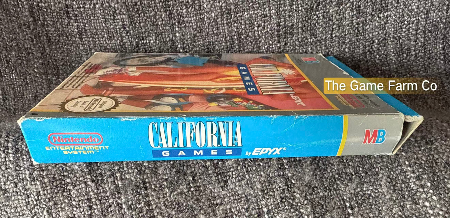 California Games Boxed Game - Nes - Nintendo / Entertainment System - Pal Version