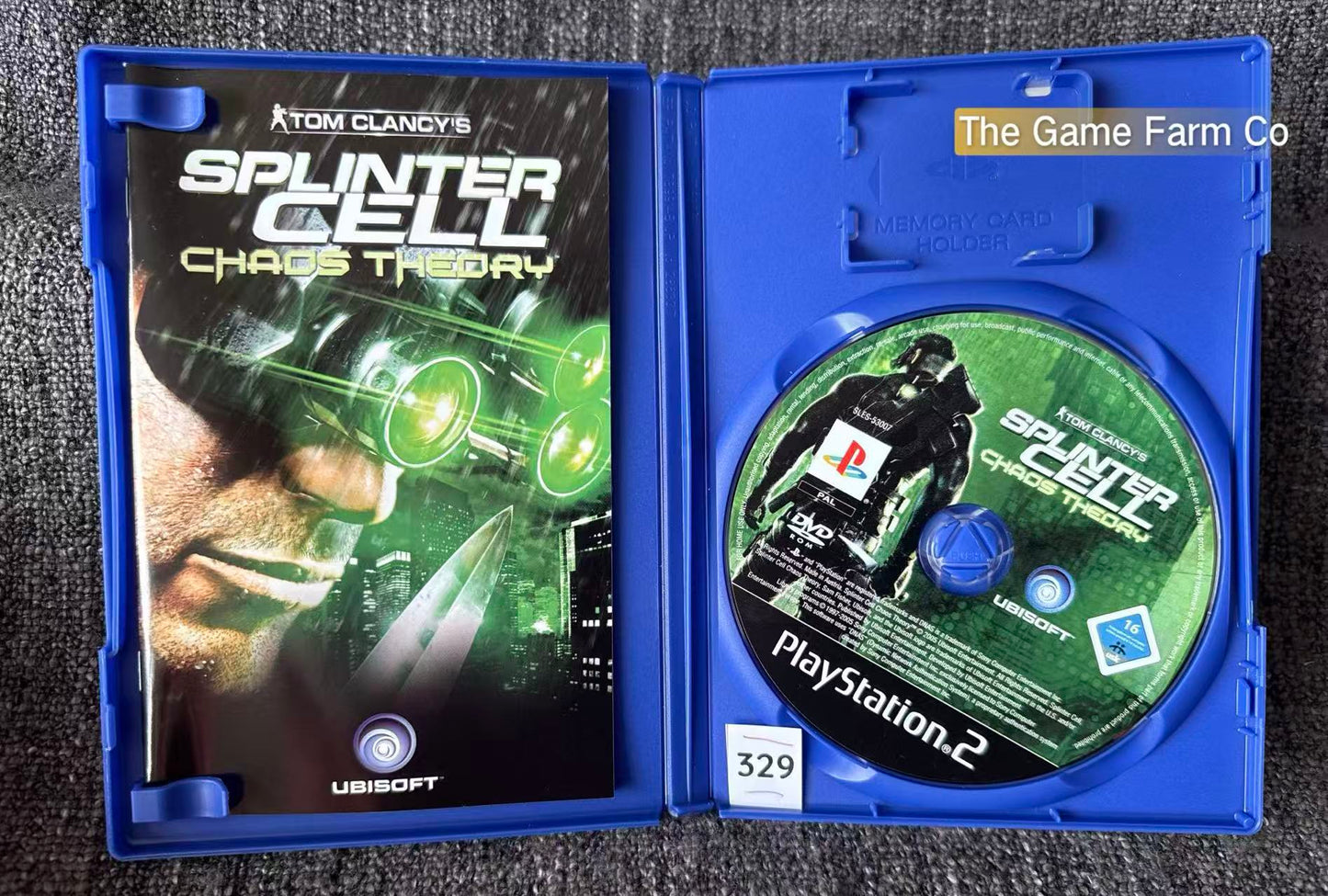 Tom Clancy's Splinter Cell Chaos Theory Game In Mint Condition - Sony PlayStation 2 (PS2)