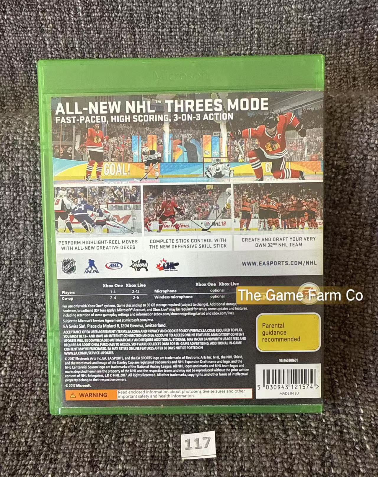 NHL 18 Game - Microsoft Xbox One