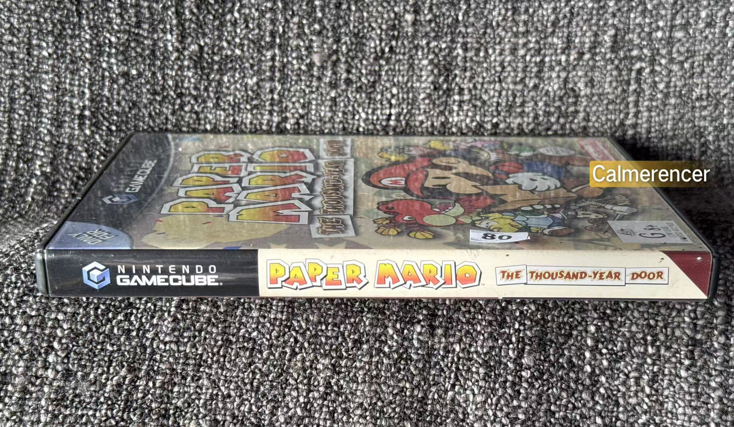 Paper Mario Game - No manual  - Nintendo Gamecube - Pal Version
