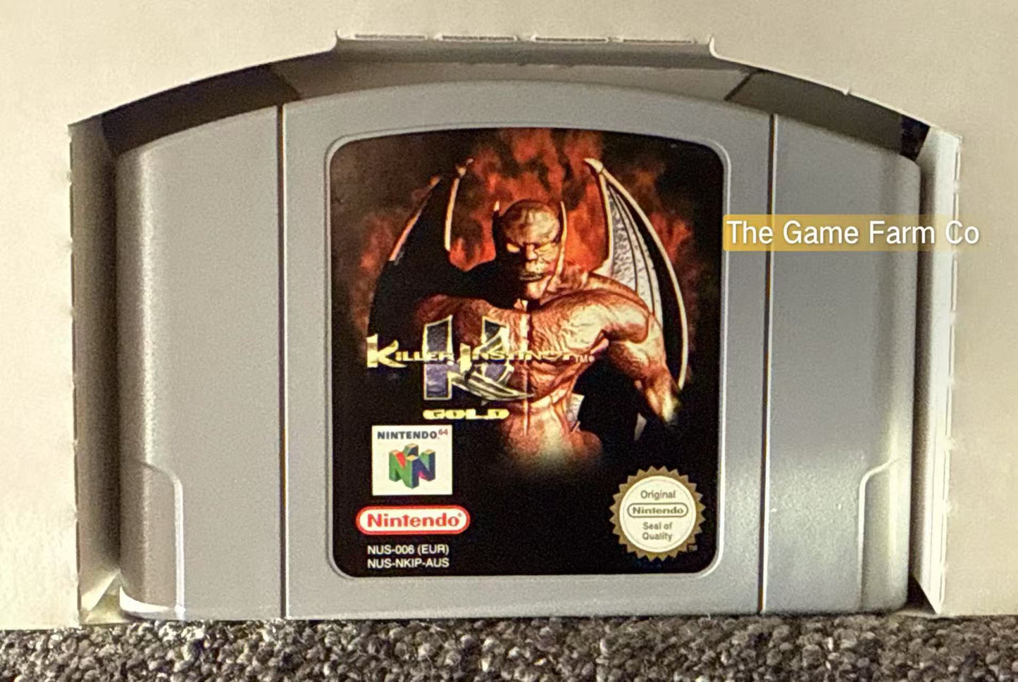 Killer Instinct Gold Game Boxed - Nintendo 64 / N64 - Pal Version
