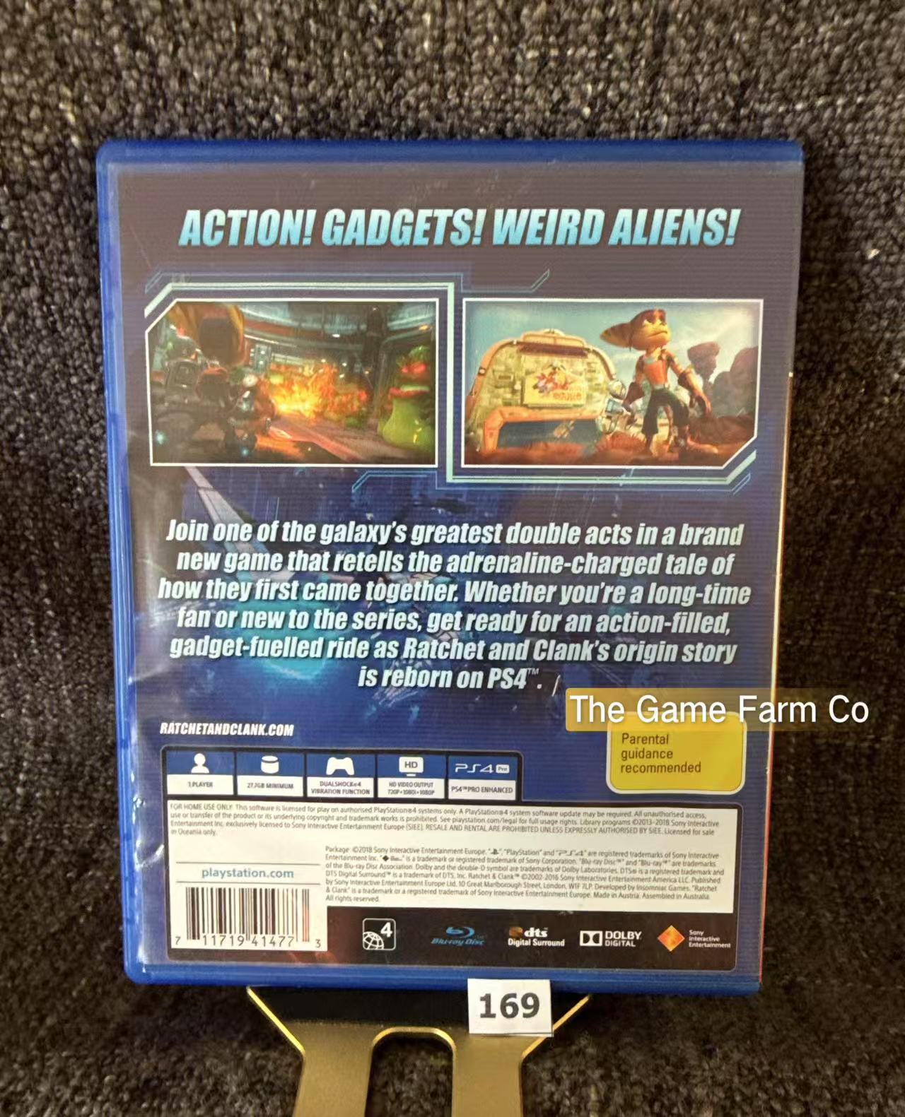 Rachet & Clank Sony Playstation 4 (PS4) Game