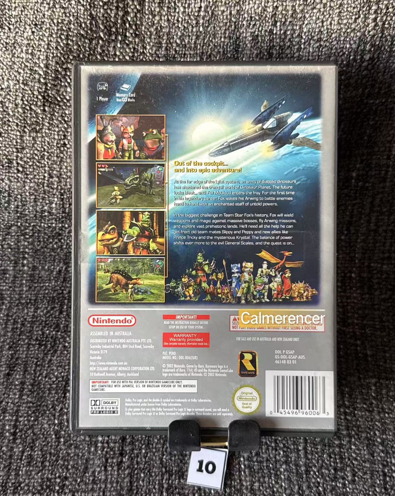 Starfox Adventures Game - Nintendo Gamecube - Pal Version