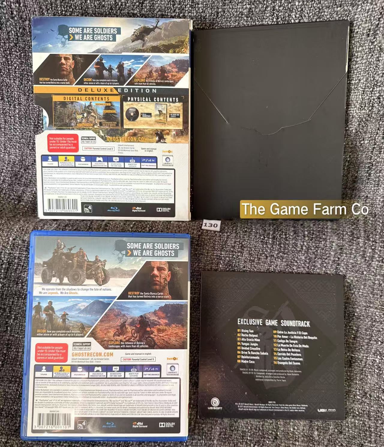 Tom Clancy's Ghost Recon Wildlands Deluxe Edition Sony Playstation 4 (PS4) Game