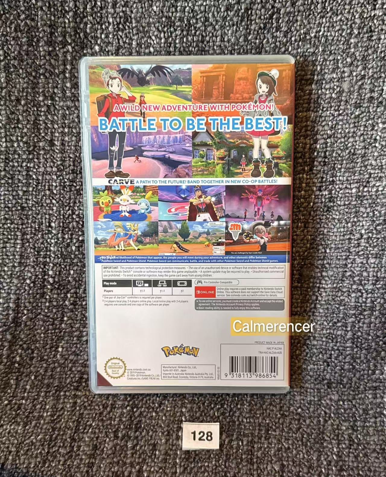 Pokemon Sword Game - Nintendo Switch