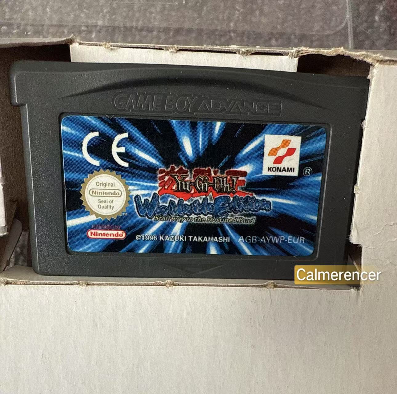 Yu Gi Oh Worldwide Edition Stairway To The Destined Duel Boxed Game -Nintendo Gameboy Advance GBA - Pal Version