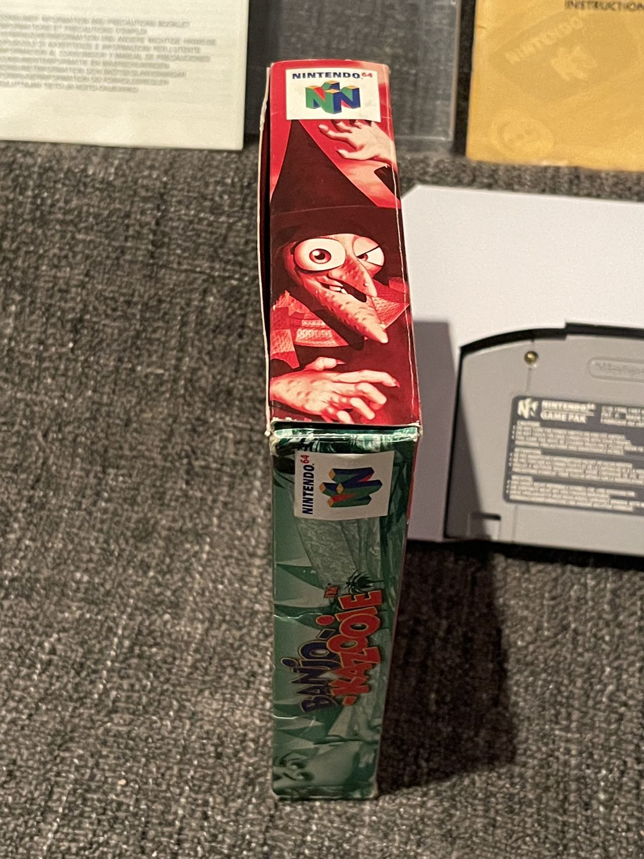Banjo Kazooie Game Boxed - Nintendo 64 / N64 - Pal Version