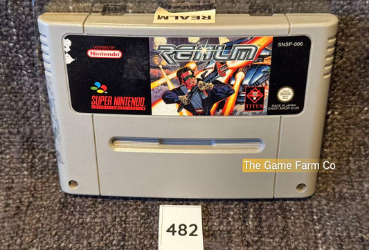 Realm Super Nintendo (SNES) Loose Used PAL Version