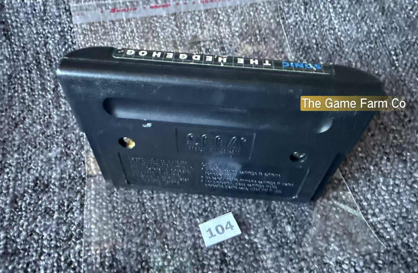 Sonic The Hedgehog Game Loose- Sega Mega Drive