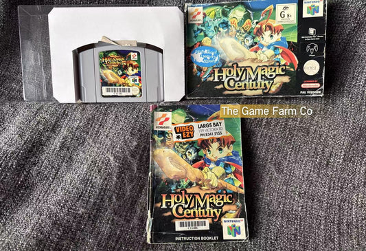 Holy Magic Century Game Boxed - Nintendo 64 / N64 - Pal Version