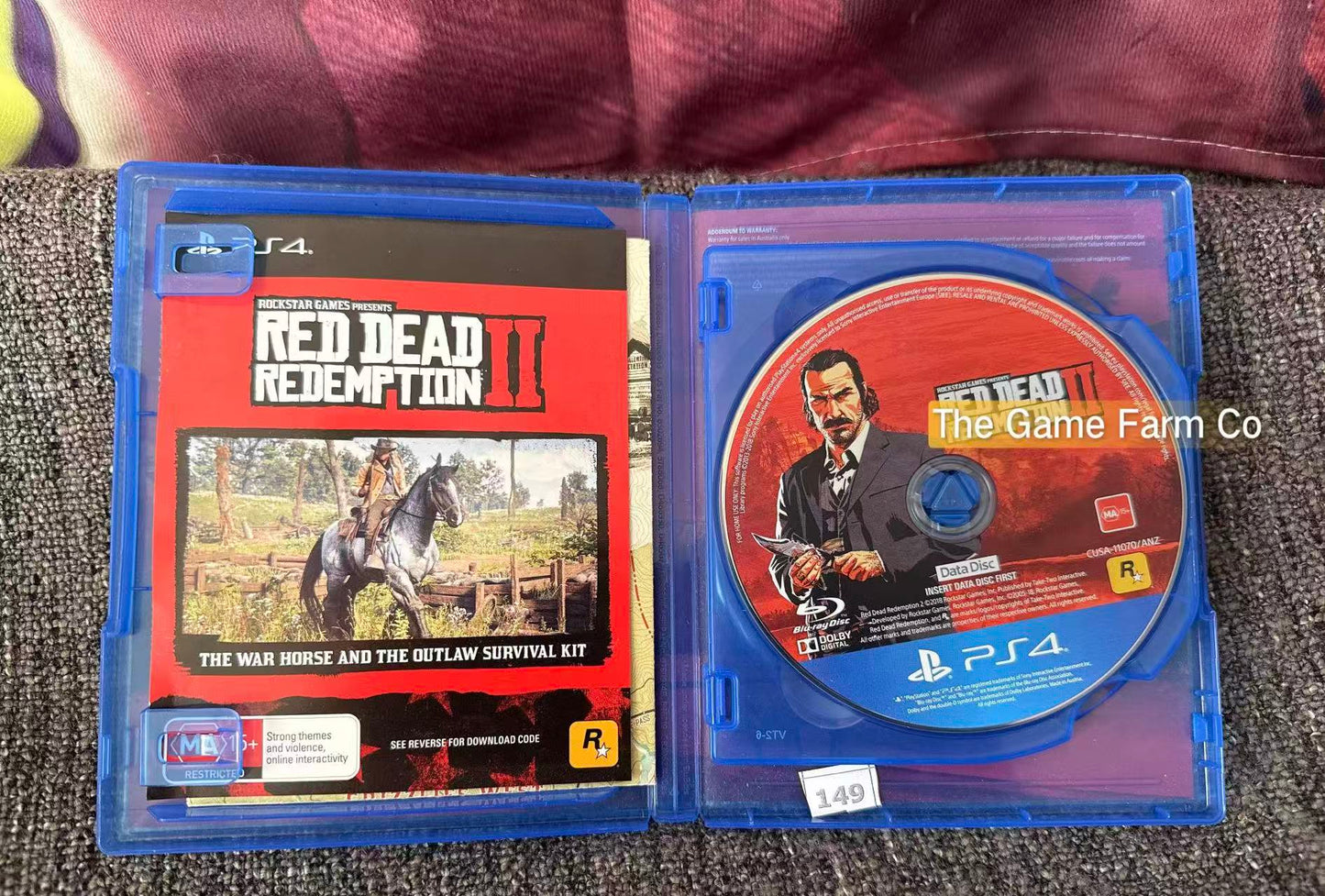 Red Dead Redemption PS4 Physical Game CIB PAL Tested Used