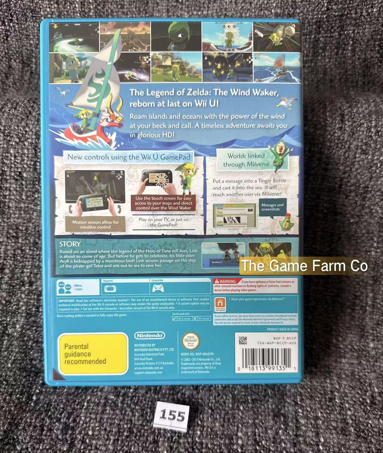 The Legend of Zelda: The Wind Waker HD - Nintendo Wii U Game