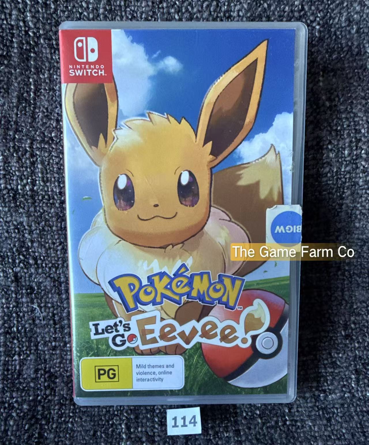 Pokemon Lets Go Eevee!  Switch Game  - Nintendo