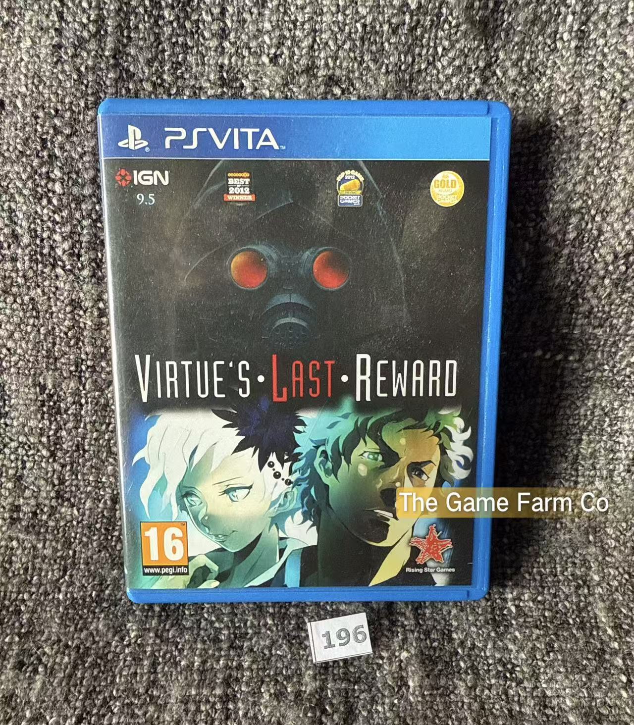 Virtue's Last Reward (PS Vita) PlayStation Vita Visual Novel Game Tested