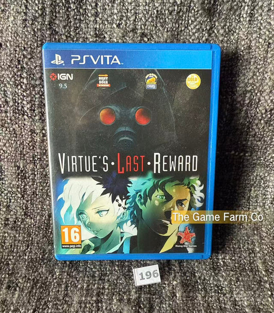 Virtue's Last Reward (PS Vita) PlayStation Vita Visual Novel Game Tested