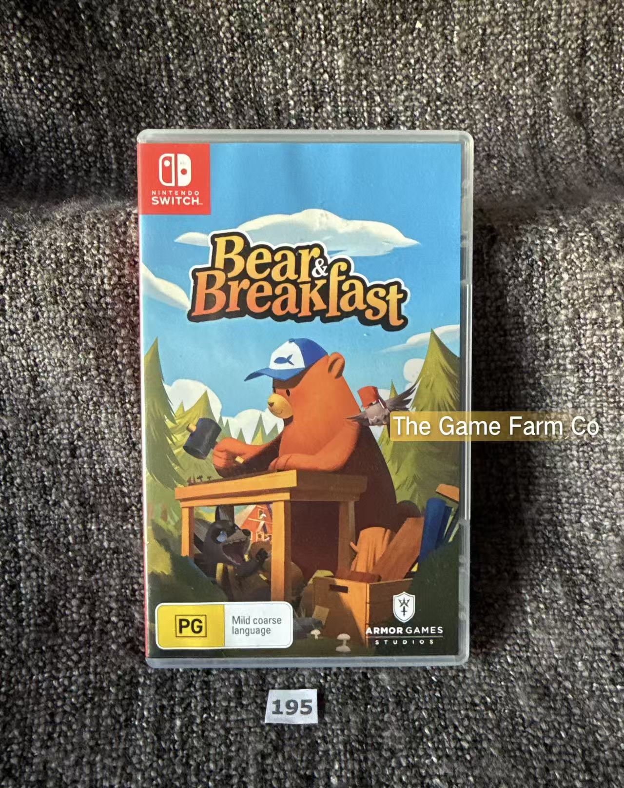 Bear & Breakfast (Nintendo Switch, 2023) Complete in Box CIB PAL Physical Game