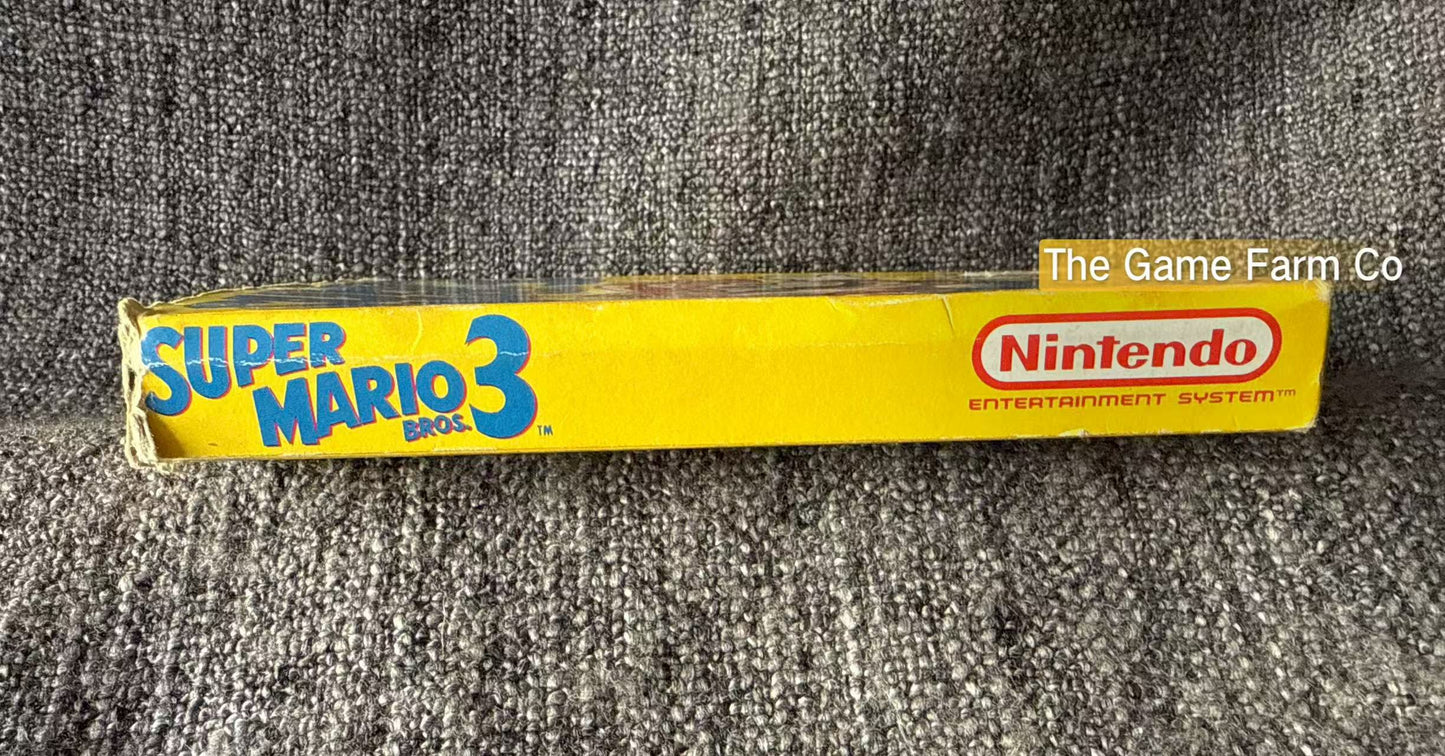 Super Mario Bros 3  Game Boxed - Nes - Nintendo / Entertainment System - Pal Version