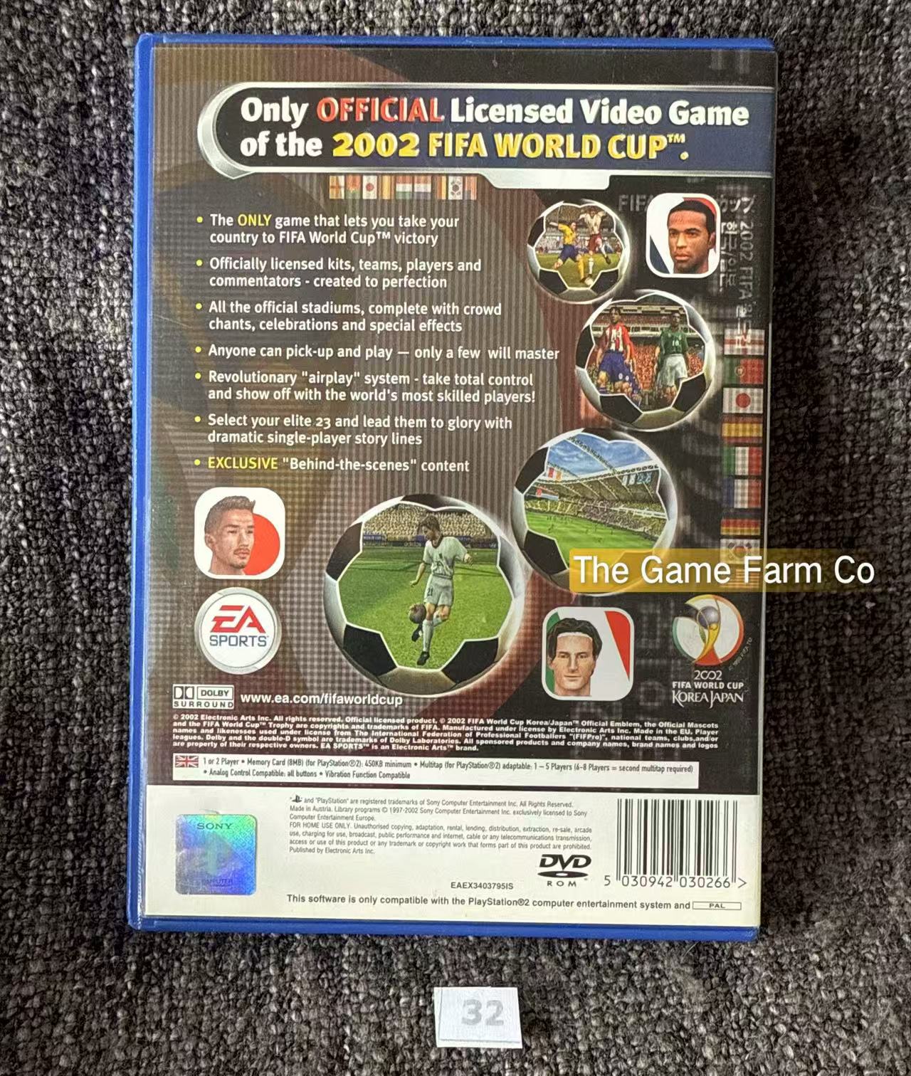 2002 Fifa World Cup  Game- Sony PlayStation 2 (PS2)