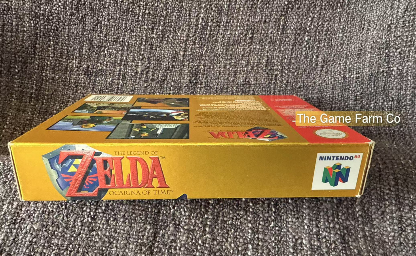 The Legend of Zelda Ocarina of Time Game Boxed - Nintendo 64 / N64 - Pal Version