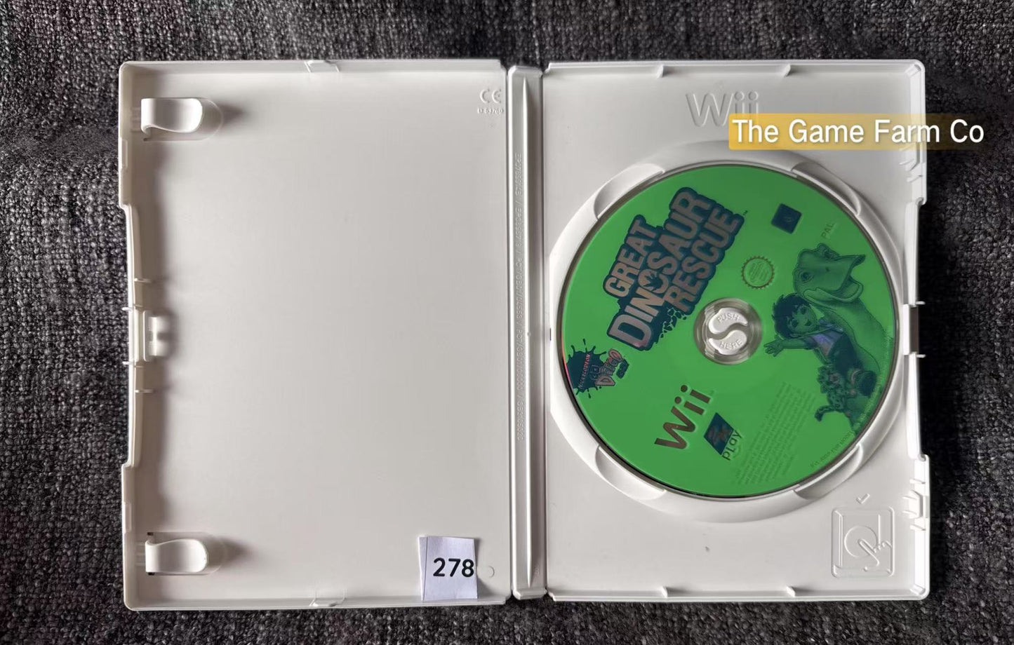 Great Dinosaur Rescue -  Nintendo Wii game