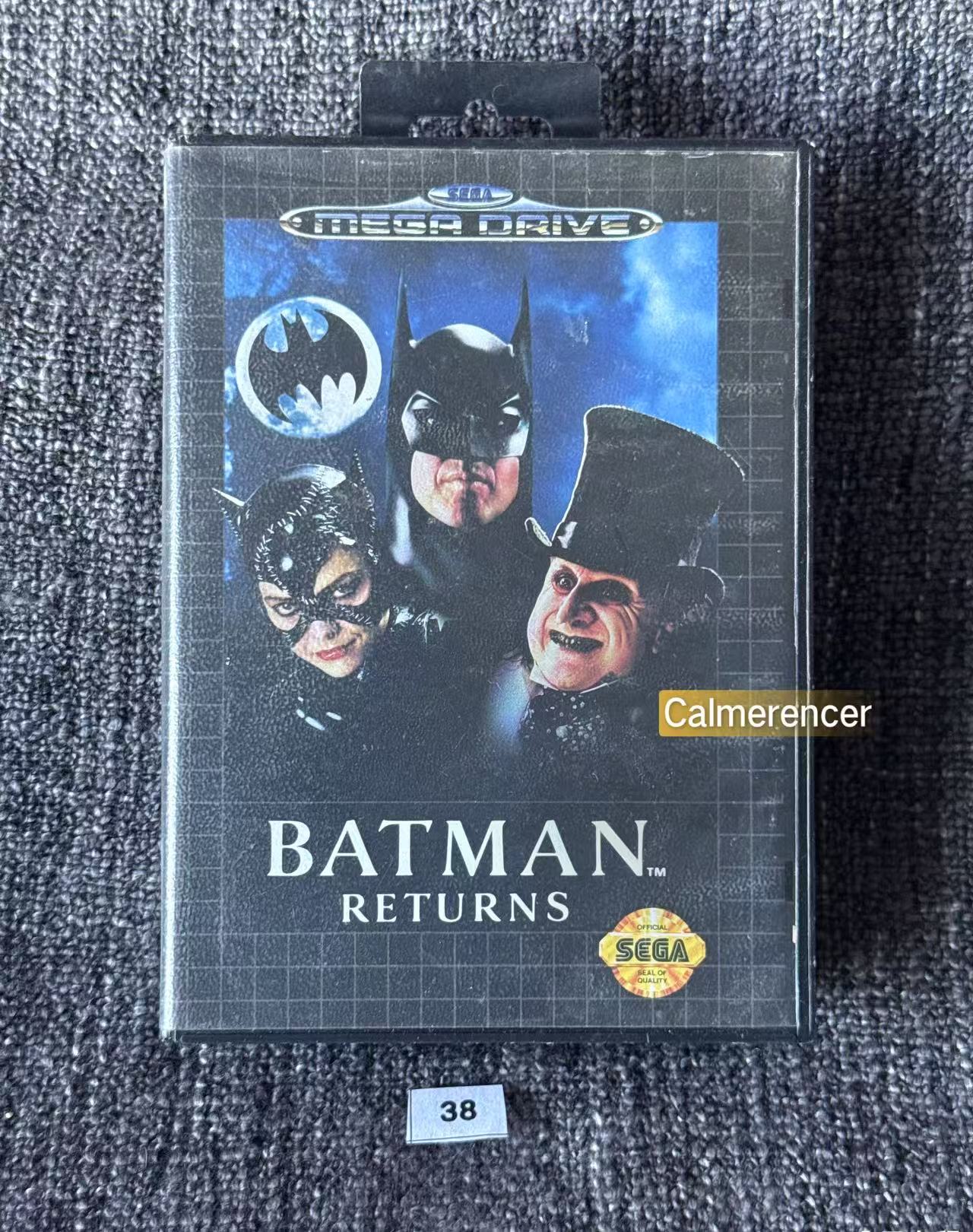 Batman Returns Game - No manual - Sega Mega Drive