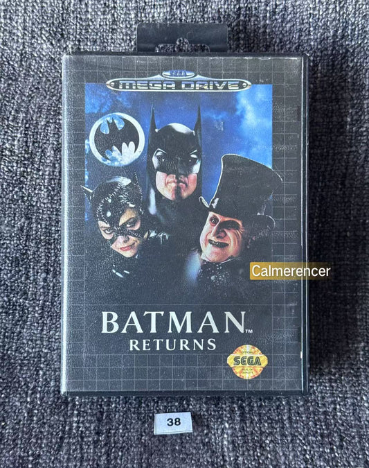 Batman Returns Game - No manual - Sega Mega Drive