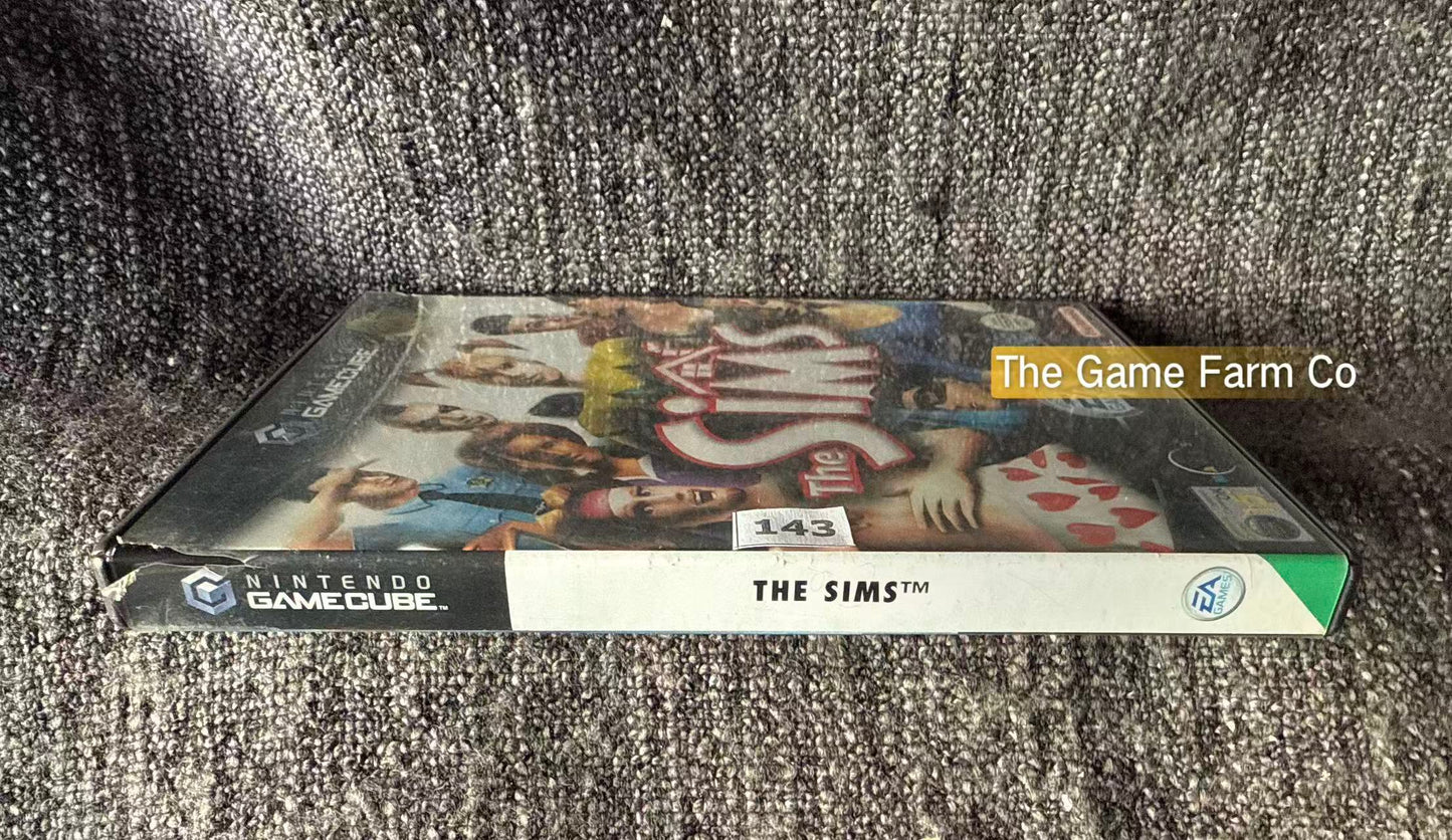 The Sims (Nintendo GameCube) Complete CIB Manual - PAL Version Tested
